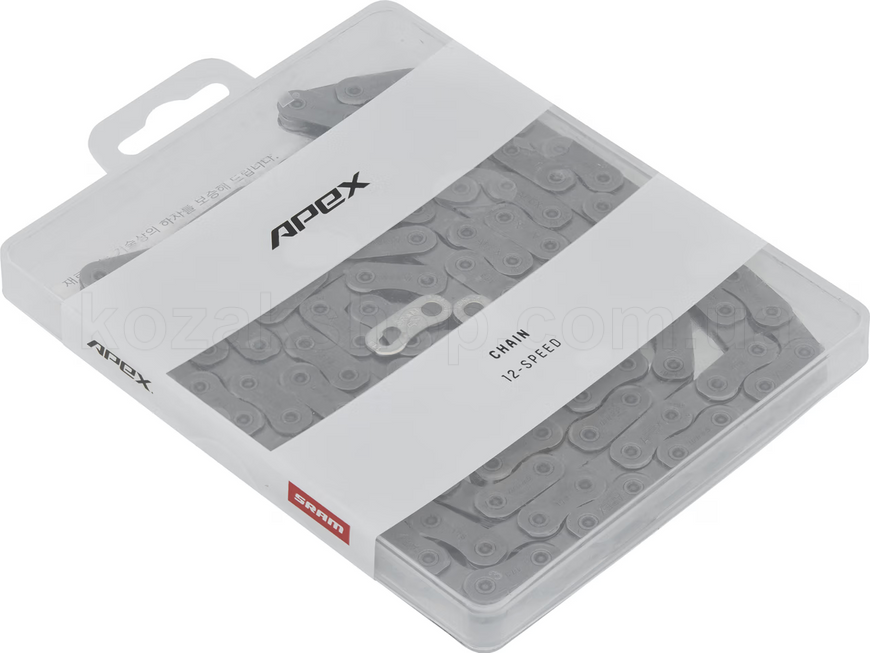Велосипедная цепь SRAM Apex Flattop D1 12 Скоростей (114 звеньев)