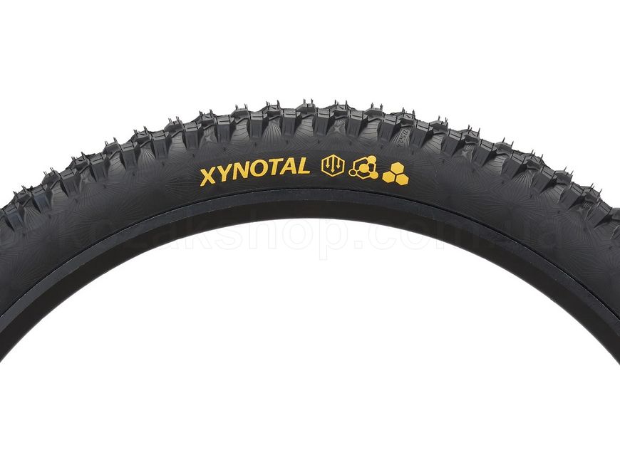 Покрышка Continental Xynotal 27.5x2.4 Downhill Soft черная складная skin