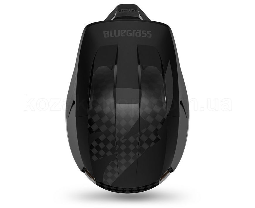 Шолом Bluegrass Legit Carbon Black | Glossy L (58-60 см)