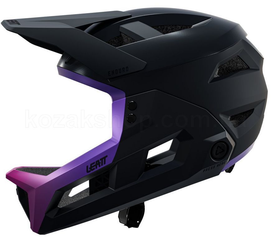 Вело шлем LEATT MTB 3.0 Enduro Helmet [Grey], L