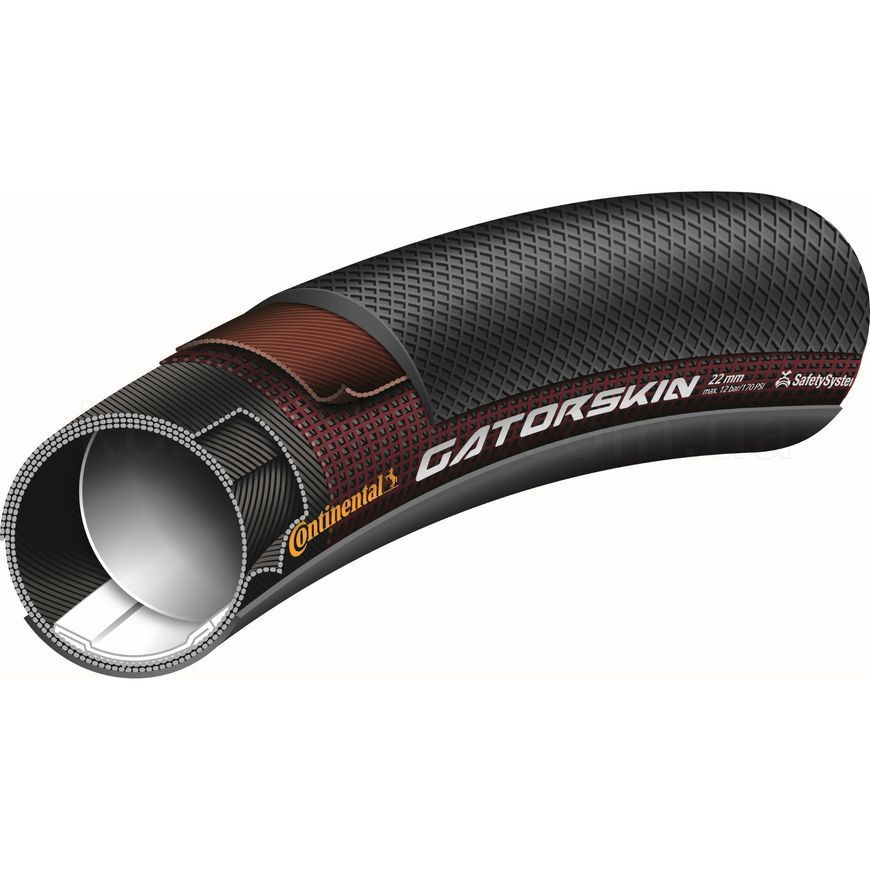 Покришка Continental Gatorskin 28" | 700 x 32C чорна foldable skin