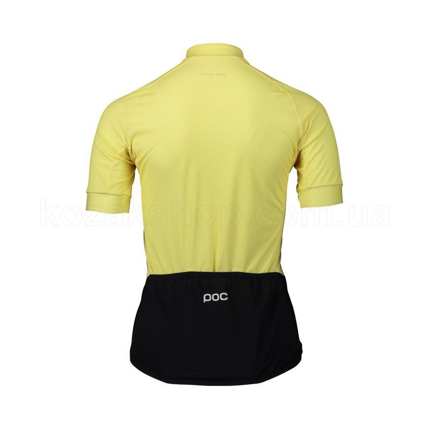Джерси женская POC W's Essential Road Logo Jersey (Lt Sulfur Yellow/Sulfur Yellow, S)