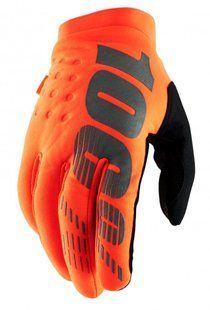 Зимние мото перчатки RIDE 100% BRISKER Cold Weather [Fluo Orange], XXL (12)