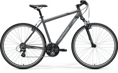 Велосипед Merida CROSSWAY 10-V, S-M, SILK DARK SILVER(GREY/BLACK)