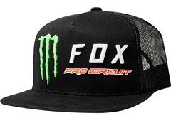 Кепка FOX MONSTER PRO CIRCUIT SNAPBACK HAT [BLACK], One Size