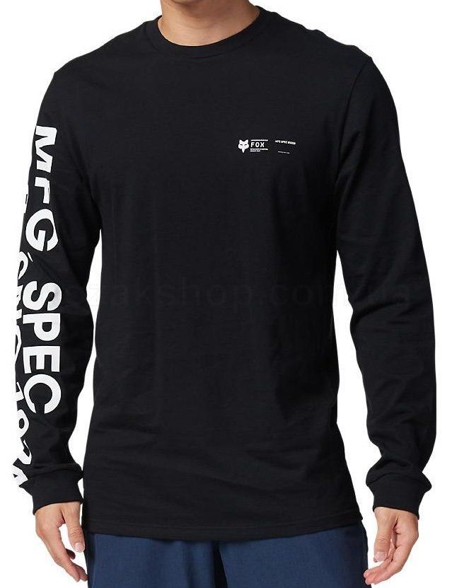 Футболка FOX BARGE PREMIUM Long Sleeve Tee [Black], M