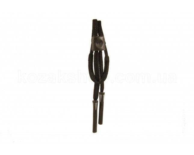 Шнурок Julbo H42 A 017 Viscose 5.5mm black cords with adjustment blocker 1шт