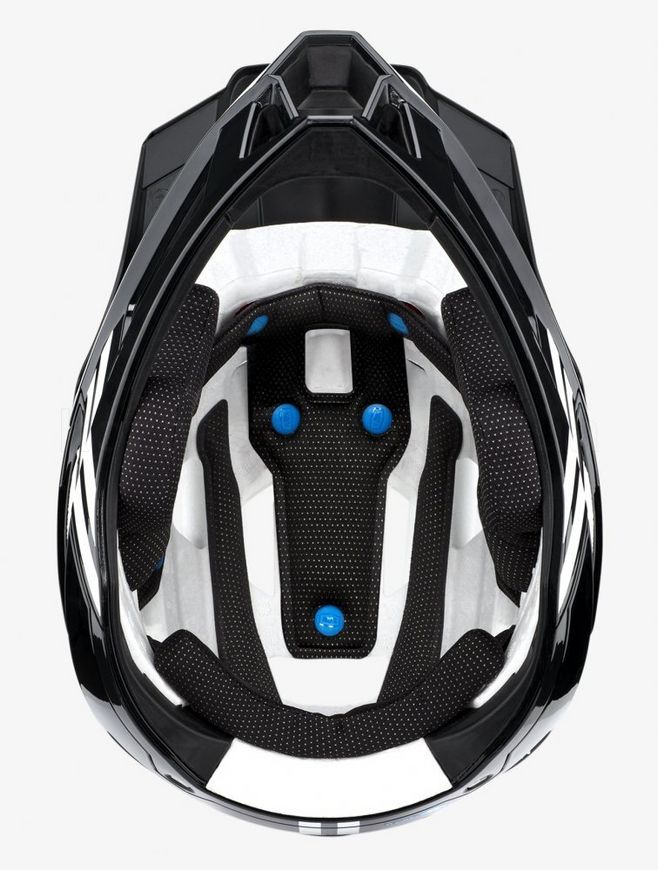 Вело шолом Ride 100% TRAJECTA Helmet [Black / White], L