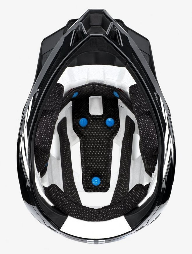 Вело шлем Ride 100% TRAJECTA Helmet [Black/White], L
