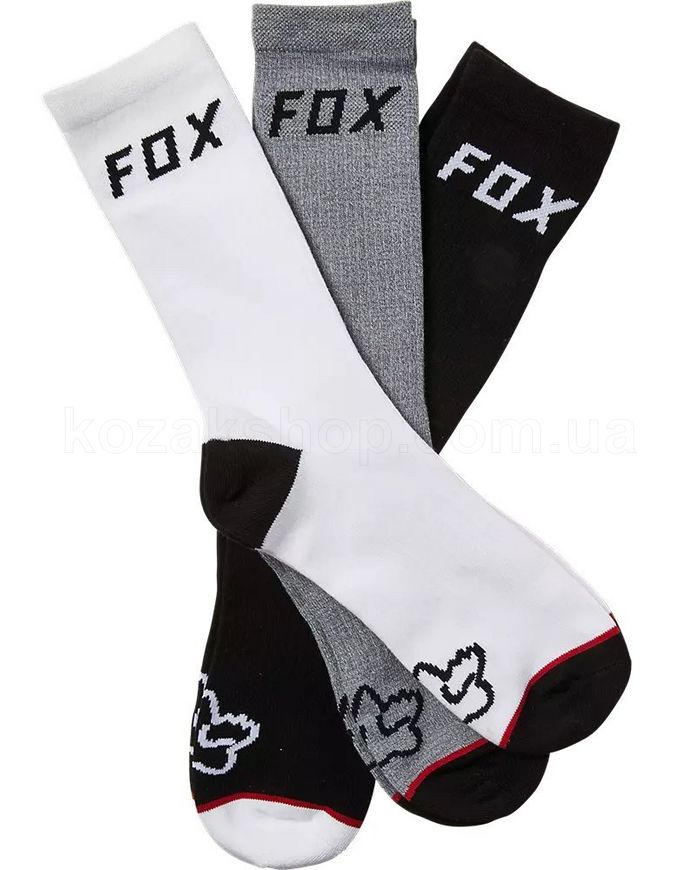 Носки FOX CREW SOCK (3 PACK) [Miscellaneous], L/XL