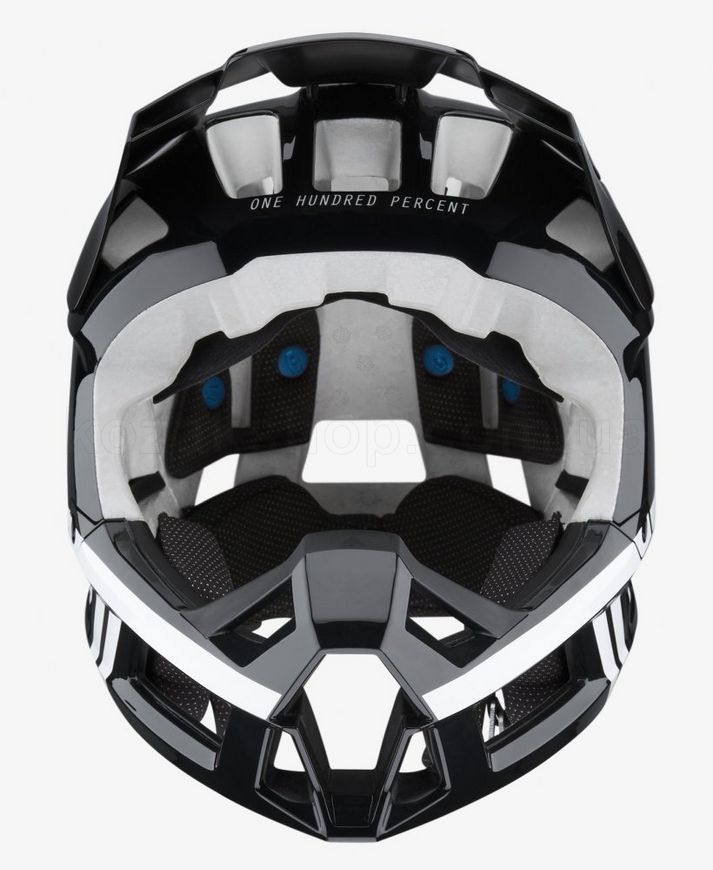 Вело шлем Ride 100% TRAJECTA Helmet [Black/White], L