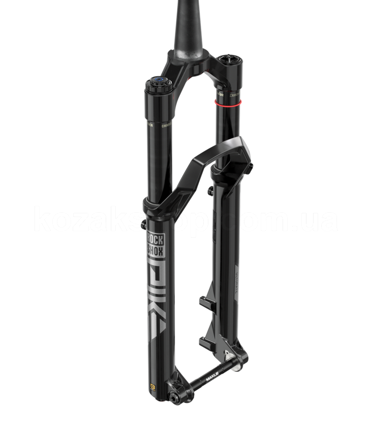 Вилка RockShox Pike Ultimate CHARGER 3.1 RC2 - Crown 29" Boost&trade; 15x110 130mm Gloss Black Alum Str Tpr 44offset Debonair+ (includes Bolt On Fender,2 Btm Tokens, Star nut, Maxle Stealth) C2