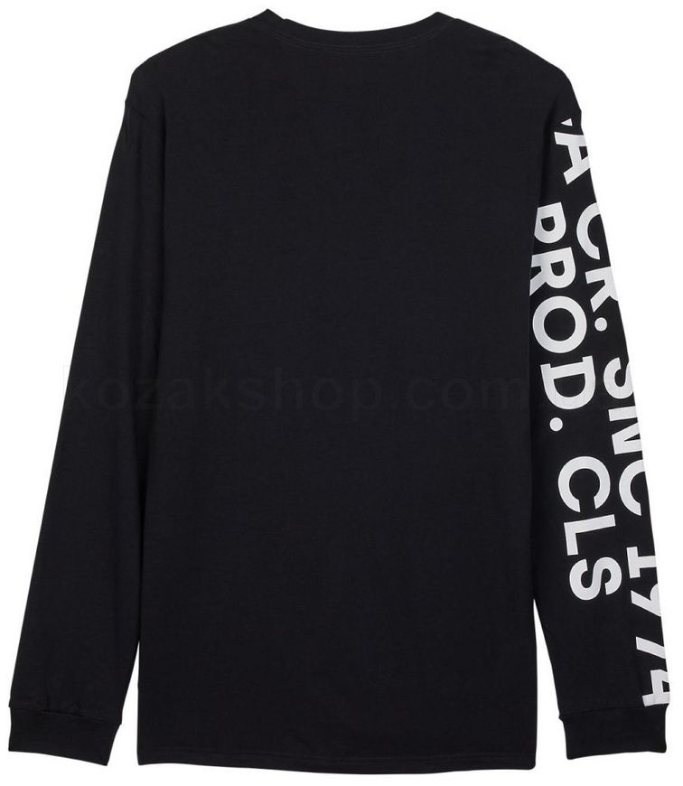 Футболка FOX BARGE PREMIUM Long Sleeve Tee [Black], M