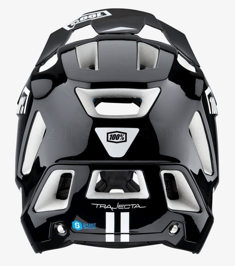 Вело шлем Ride 100% TRAJECTA Helmet [Black/White], L