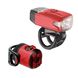 Комплект вело фонарей Lezyne LED KTV DRIVE / FEMTO USB PAIR - Красный