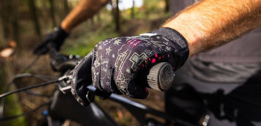 Вело рукавички Muc-Off Rider Gloves [Grey Punk] - XL