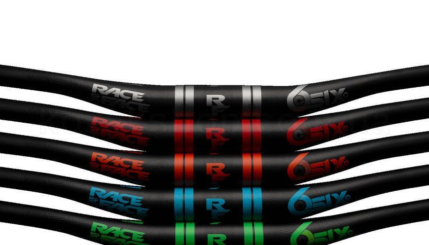Руль RaceFace SIXC 35, 820, 20mm, Carbon, BLUE