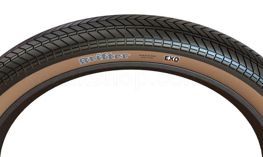 Покришка Maxxis GRIFTER 29X2.50 TPI-60 Wire EXO/Tanwall