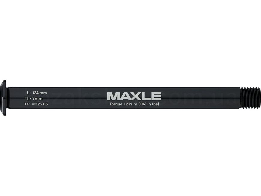 Вісь SRAM Maxle Stealth Front, 12x100, Length 134mm, Thread Length 9mm, Thread Pitch M12x1.5 - Rudy (00.4318.005.034)