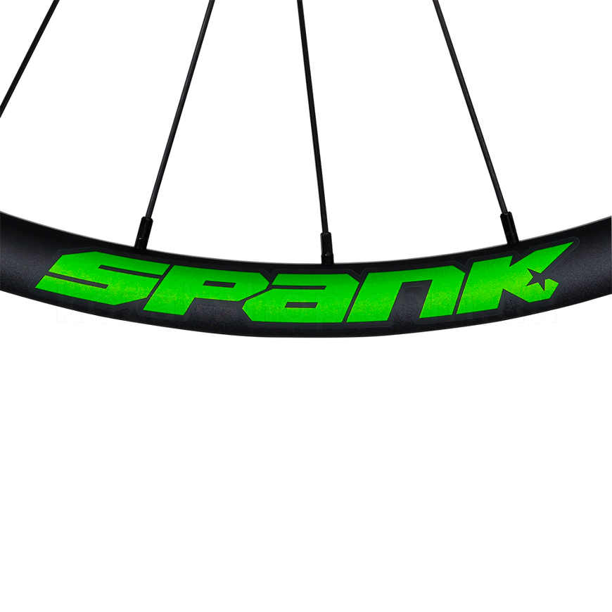 Набор наклеек на обода SPANK Decal kit, Green