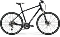 Велосипед Merida CROSSWAY XT-EDITION, L, GLOSSY BLACK(MATT SILVER)
