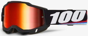 Маска 100% ACCURI 2 Goggle [Magnus], Mirror Red Lens