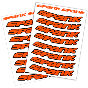 Набор наклеек на обода SPANK Decal kit, Orange