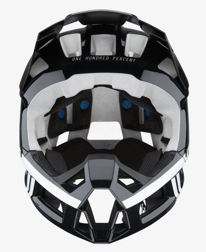 Вело шолом Ride 100% TRAJECTA Helmet [Black / White], XL