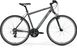 Велосипед Merida CROSSWAY 10-V, M-L, SILK DARK SILVER(GREY/BLACK)