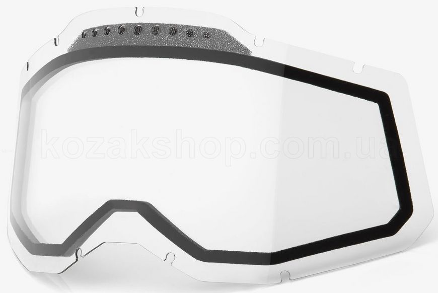 Линза к маске Ride 100% RC2/AC2/ST2 Dual Vented Lens - Clear, Dual Clear Lens