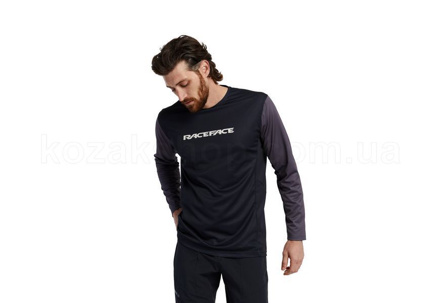 Джерси Race Face Indy LS Jersey [Charcoal] - M