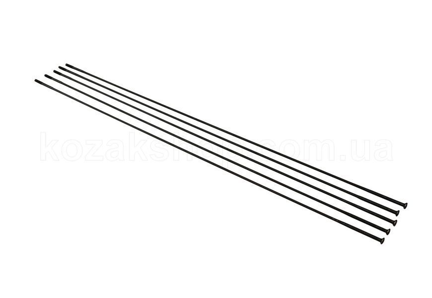 Прямі спиці Race Face SPOKE, SS, S. P. 2.0/1.5, 303mm, BLK - 5шт