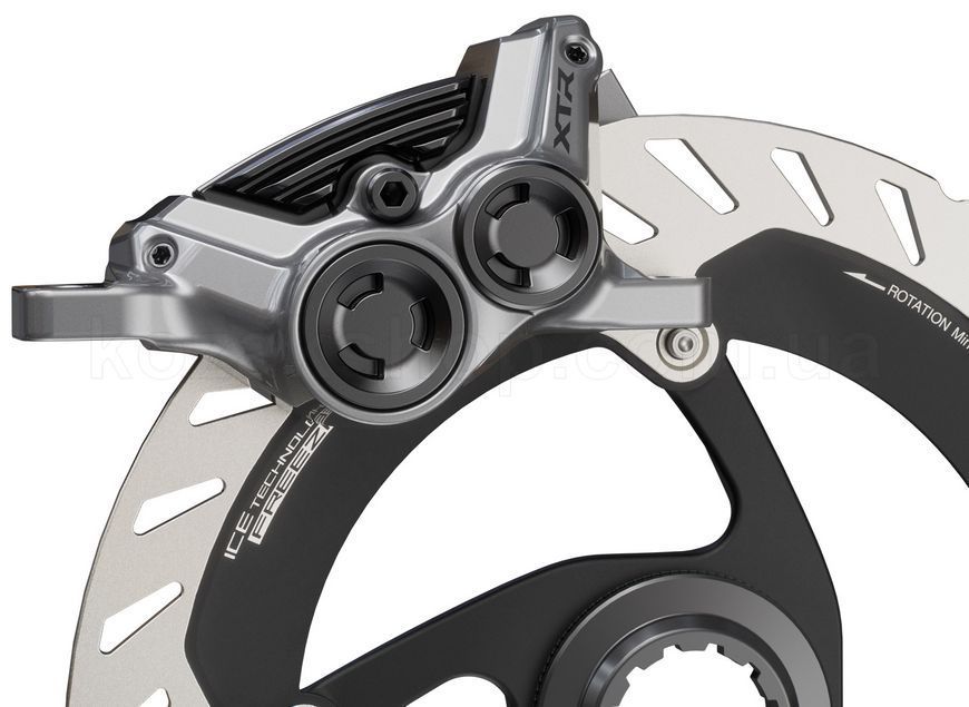 Тормоз Shimano XTR M9220 4-поршневой задний/правый 1700 мм