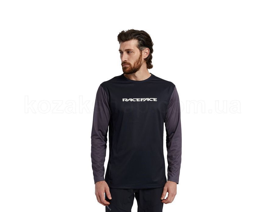 Джерси Race Face Indy LS Jersey [Charcoal] - M