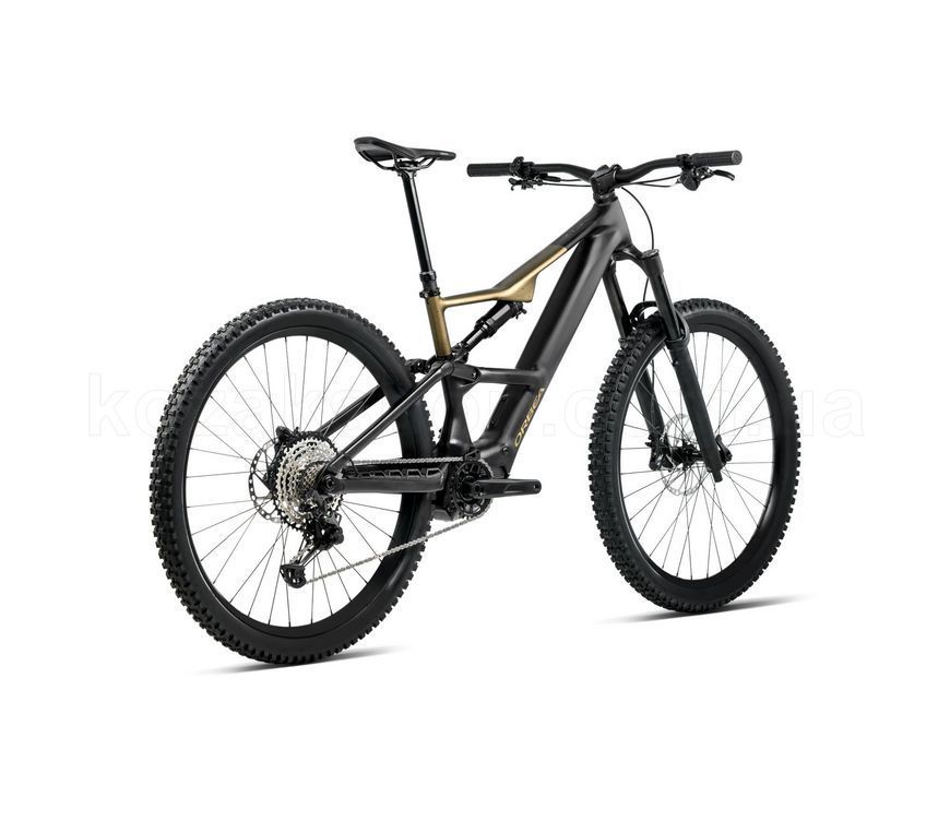 Электровелосипед ORBEA RISE LT H20 [Diamond Black - Splash Olive Green (Matt)] - M