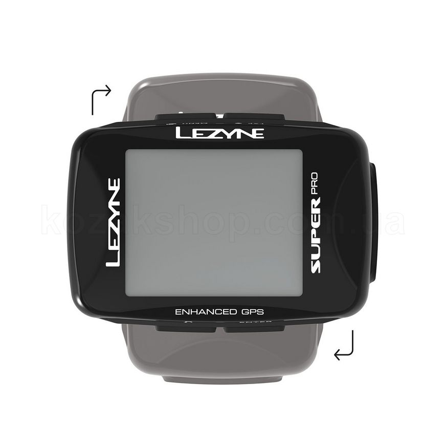Велокомпьютер Lezyne SUPER PRO GPS SMART LOADED KTV Pro Smart Rear