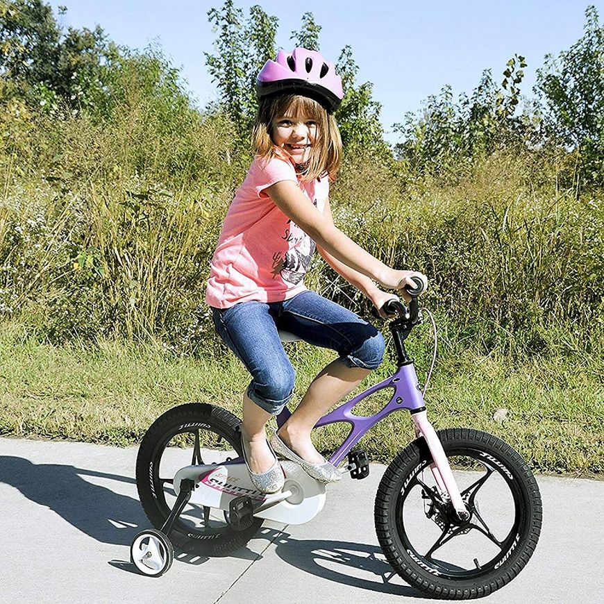 Дитячий велосипед RoyalBaby SPACE SHUTTLE 16", OFFICIAL UA, фіолетовий