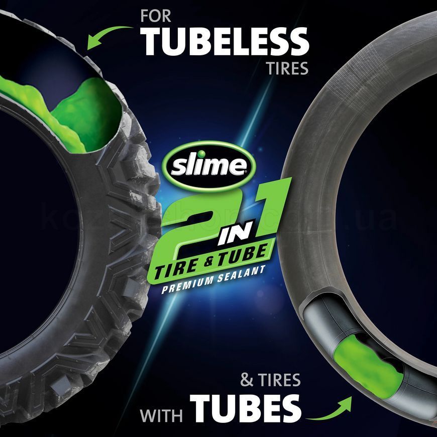 Герметик для бескамерок Slime 2-in-1 Premium, 3.8л