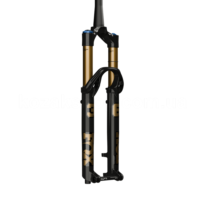 Вилка FOX 36 SL Float 29" GRIP X Factory Kashima, 140, HSC, LSC, LSR, Shiny Blk, Neutral/Gloss Blk Logo, Kabolt SL 110, BLK, 1.5 T, 58HT, 44mm Rake, AM, 2026
