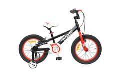 Дитячий велосипед RoyalBaby BULL DOZER 16", OFFICIAL UA, чорний
