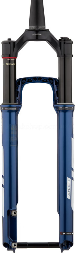 Вилка RockShox SID SL Ultimate Race Day - 3P Remote 29" Boost&trade;15X110 100mm Blue Crush 44offset Tapered Debonair (includes ZipTie Fender, Star nut, Maxle Stealth)(Remote sold separate) D1