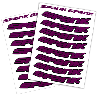 Набор наклеек на обода SPANK Decal kit, Purple