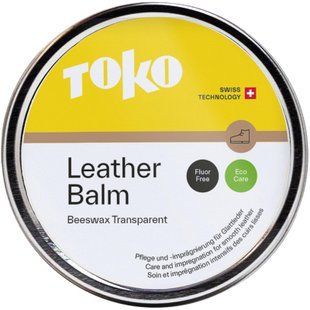 Віск для догляду за шкіряним взуттям TOKO Eco Care Leather Balm 70g