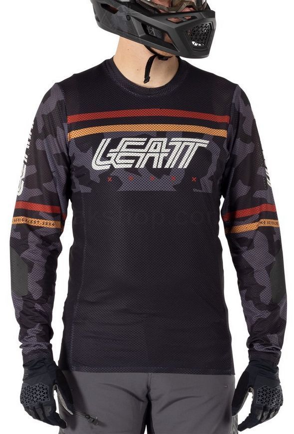 Вело джерси LEATT MTB 4.0 Gravity Jersey [Black], M