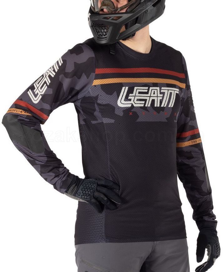 Вело джерси LEATT MTB 4.0 Gravity Jersey [Black], M