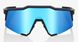 Окуляри Ride 100% SPEEDCRAFT - Matte Black - HiPER Blue Multilayer Mirror Lens, Mirror Lens