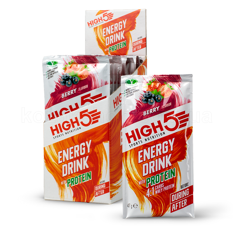 Напій Energy Drink with Protein - Лісова ягода (Упаковка 12шт)