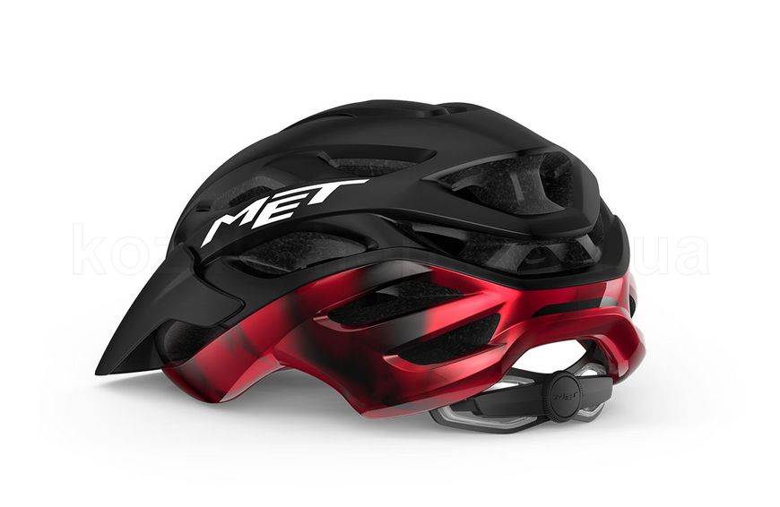 Шлем MET Veleno Ce Black Red | Matt Glossy M (56-58 см)