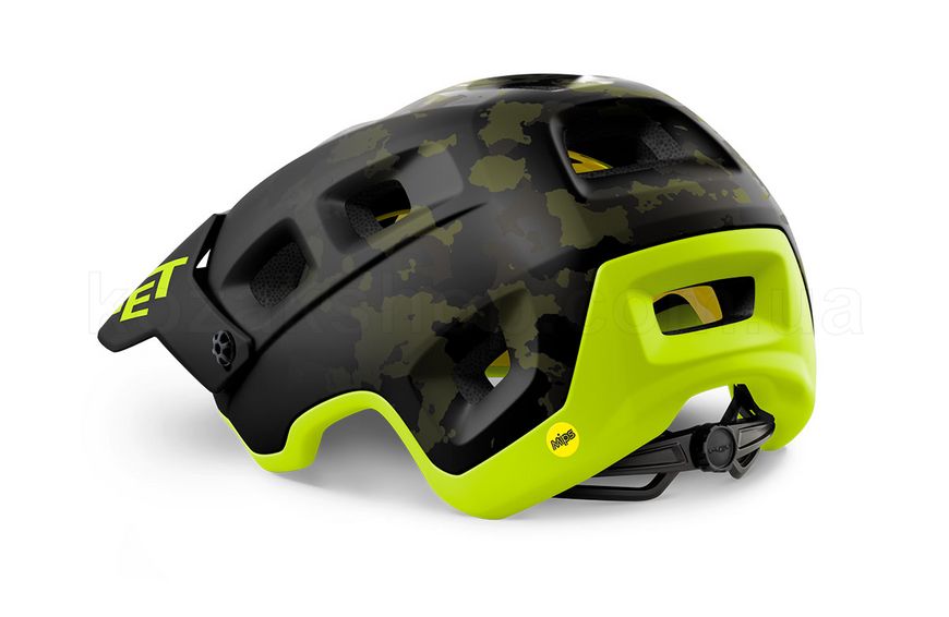 Шлем MET Terranova MIPS Camo Lime Green | Matt, M (56-58 см)