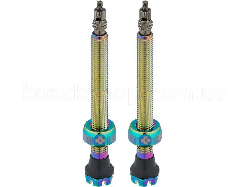 Ниппель Muc-Off Tubeless Valves V2 60 мм - 2 шт [Iridescent]